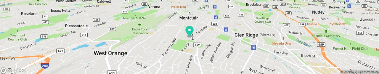 ev charging station on the map