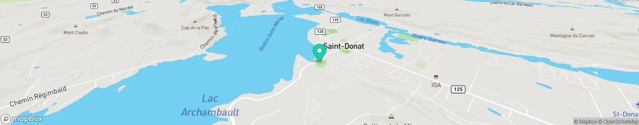 borne de recharge sur la carte