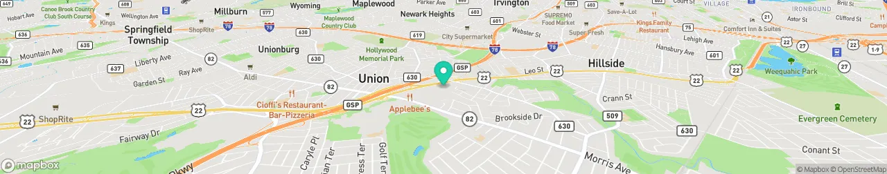 ev charging station on the map