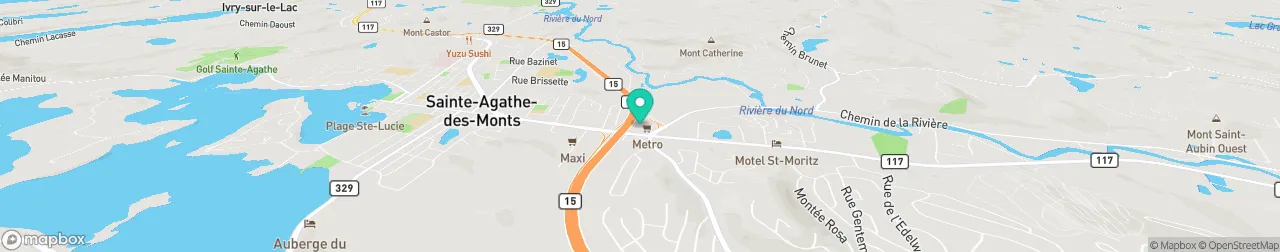 borne de recharge sur la carte