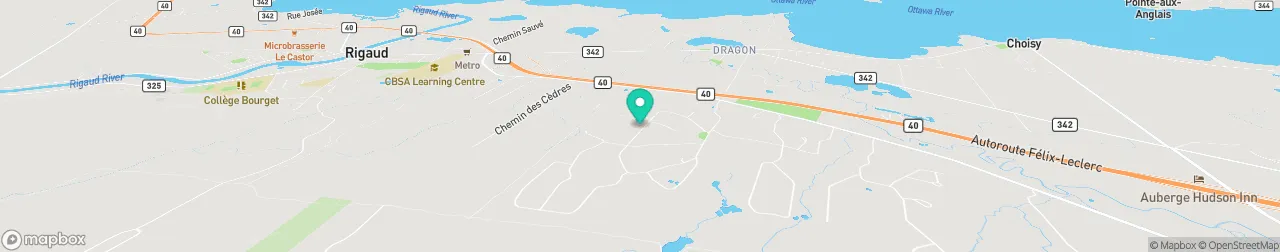 borne de recharge sur la carte