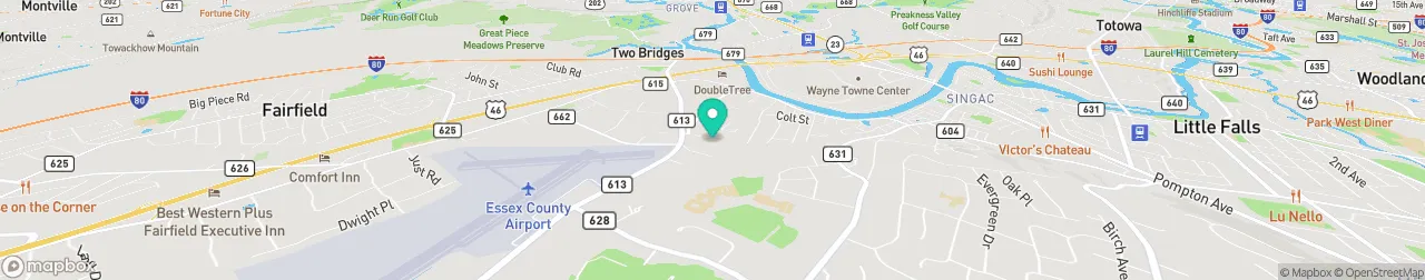 borne de recharge sur la carte