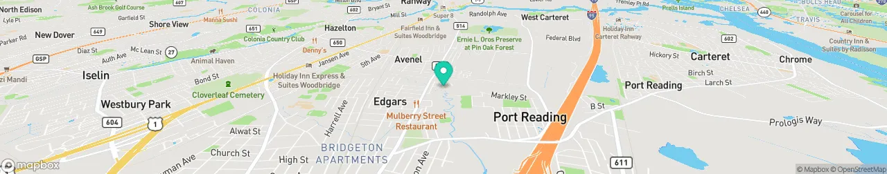 ev charging station on the map