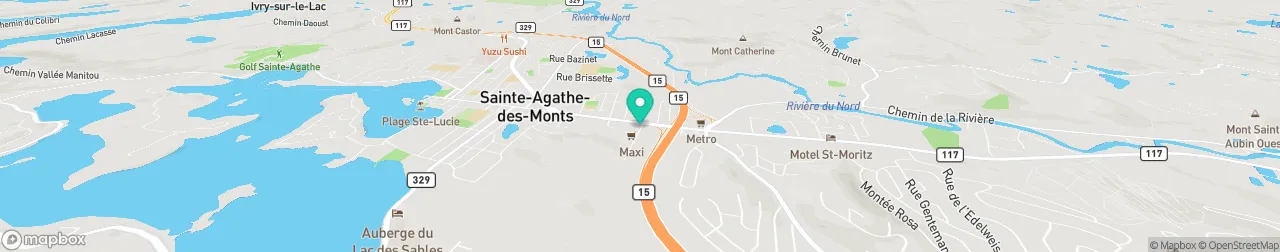 borne de recharge sur la carte