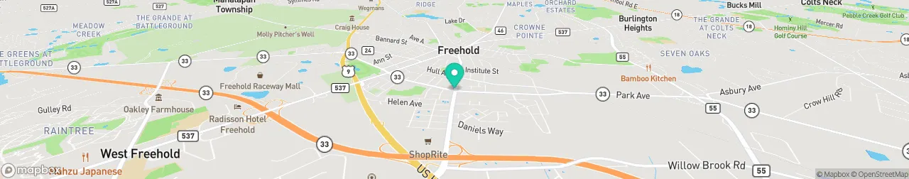 ev charging station on the map