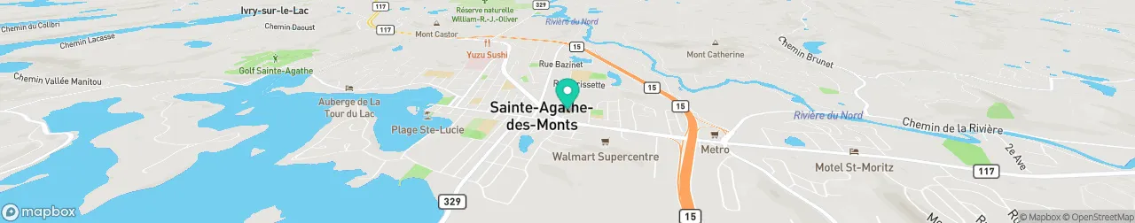 borne de recharge sur la carte