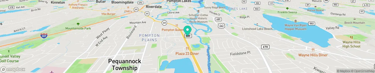 ev charging station on the map