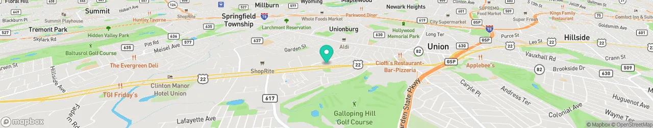 ev charging station on the map