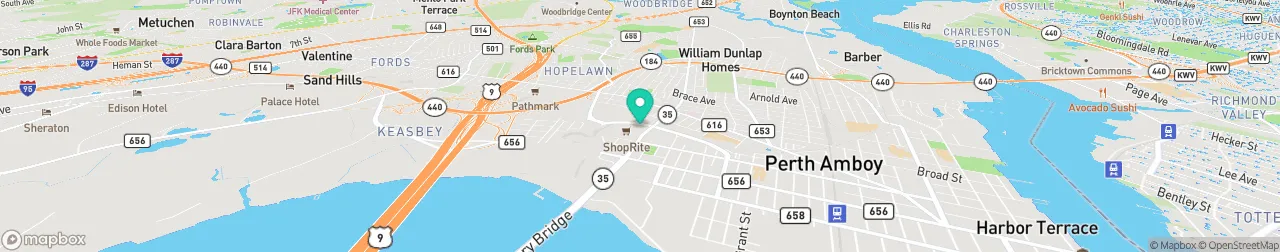 ev charging station on the map