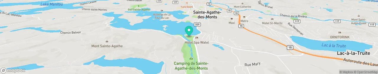 borne de recharge sur la carte