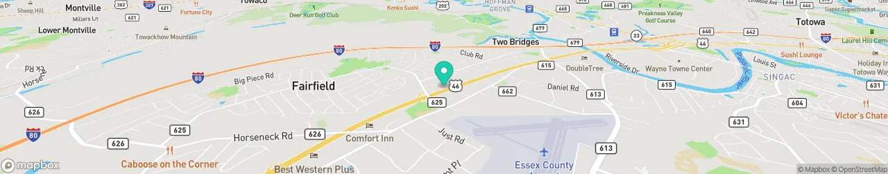 borne de recharge sur la carte