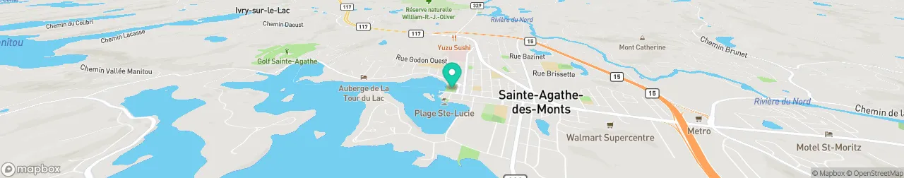 borne de recharge sur la carte