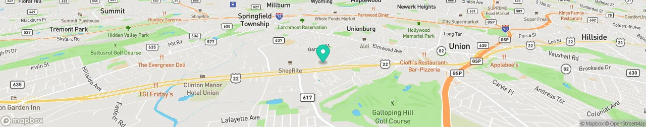 ev charging station on the map