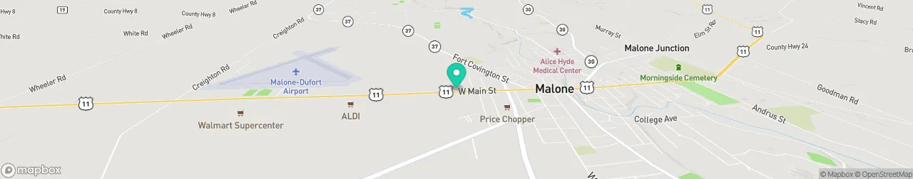 borne de recharge sur la carte