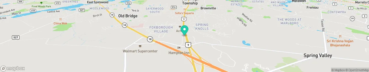 borne de recharge sur la carte