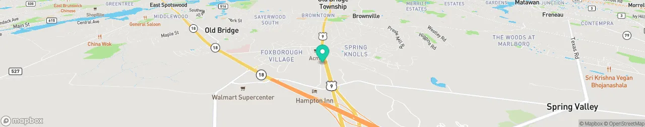 ev charging station on the map