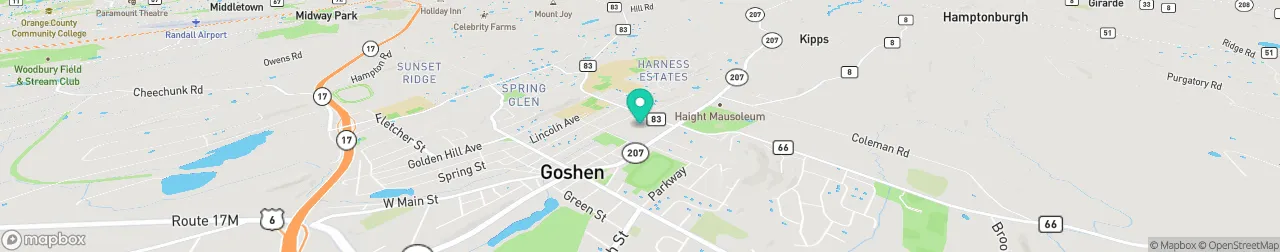 ev charging station on the map