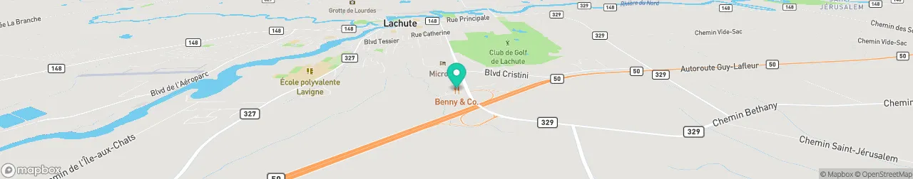 borne de recharge sur la carte