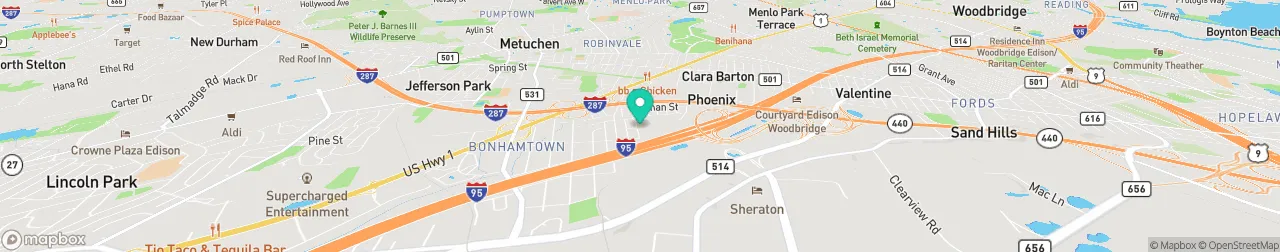 ev charging station on the map