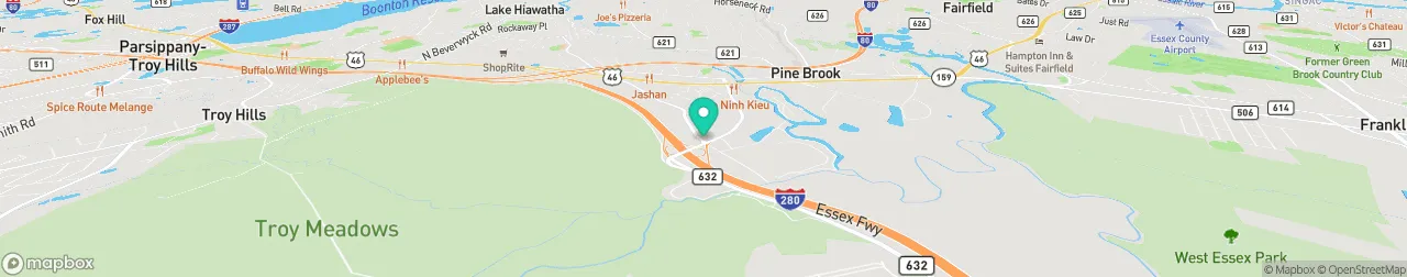 ev charging station on the map