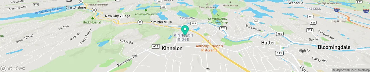 borne de recharge sur la carte