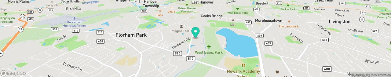 ev charging station on the map