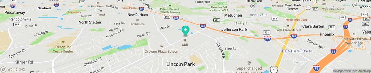 ev charging station on the map