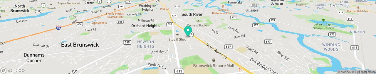 ev charging station on the map