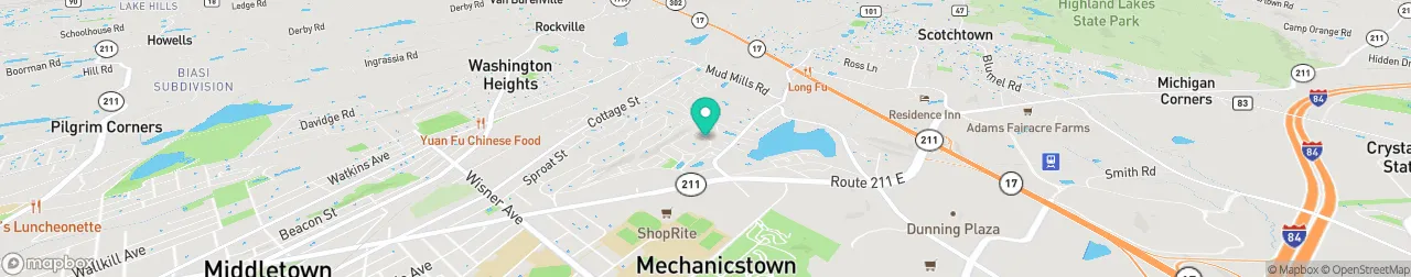 borne de recharge sur la carte