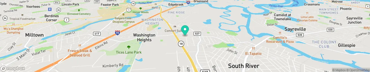 ev charging station on the map