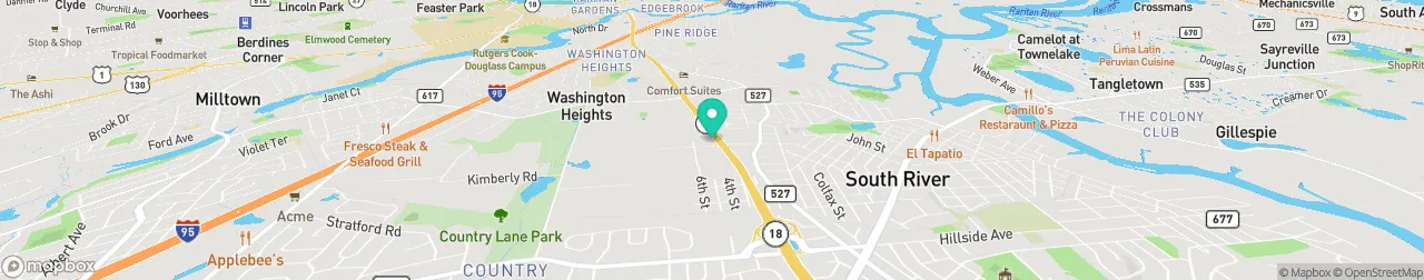 ev charging station on the map