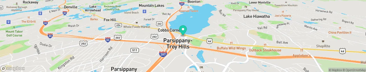 borne de recharge sur la carte