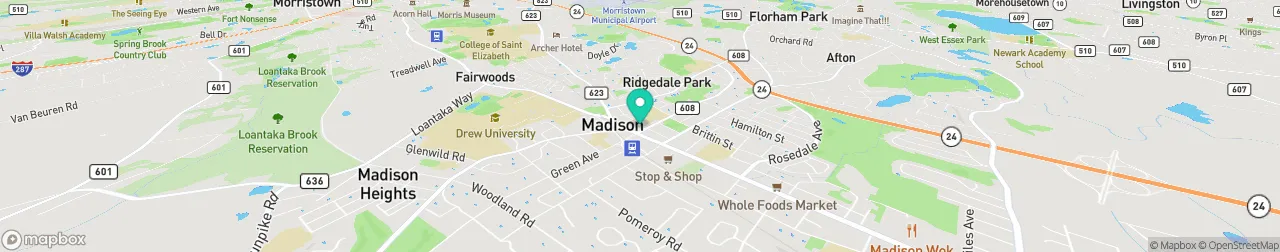 ev charging station on the map