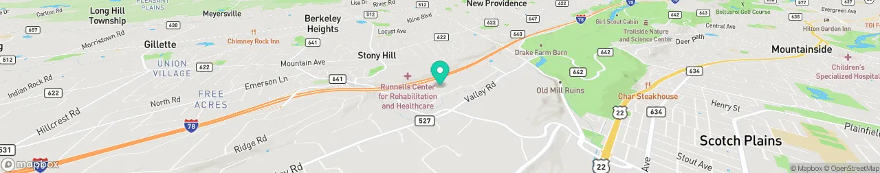 ev charging station on the map