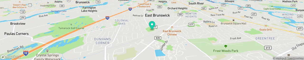 ev charging station on the map