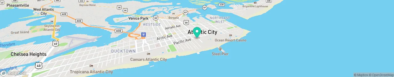 borne de recharge sur la carte