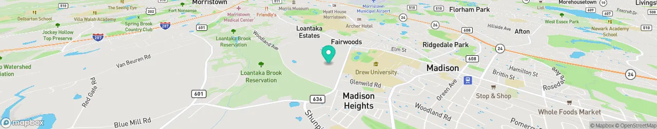 borne de recharge sur la carte