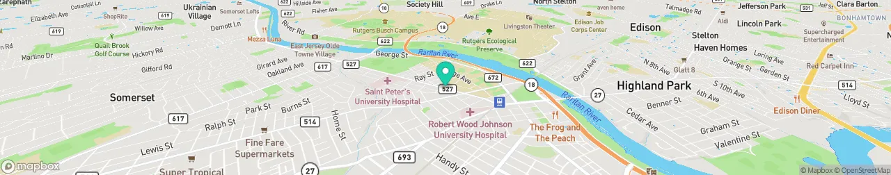 borne de recharge sur la carte