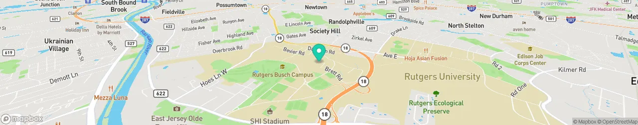 borne de recharge sur la carte