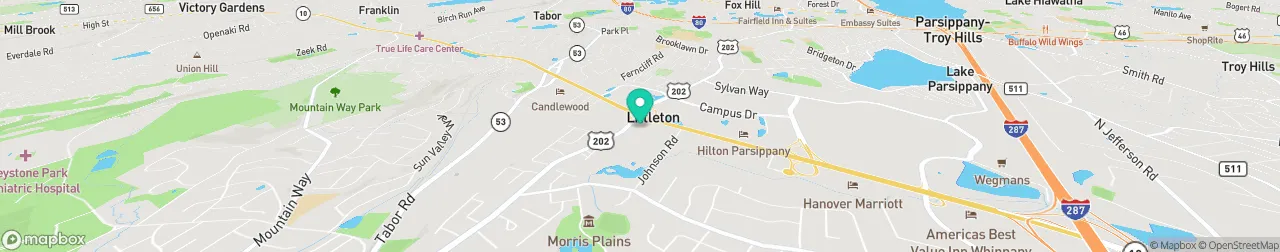 borne de recharge sur la carte