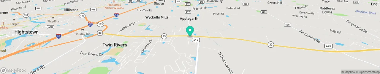 ev charging station on the map