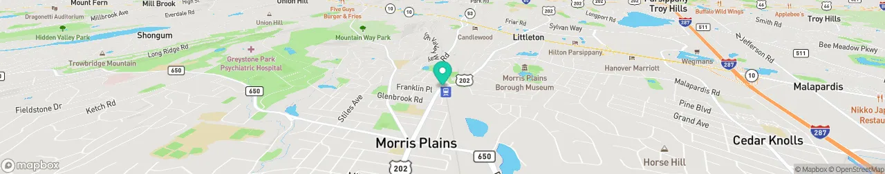 ev charging station on the map