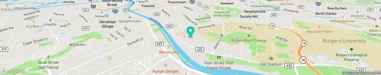 ev charging station on the map