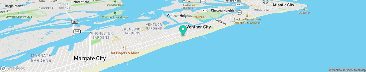 borne de recharge sur la carte