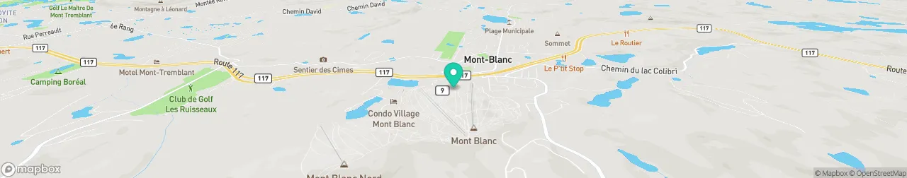 borne de recharge sur la carte