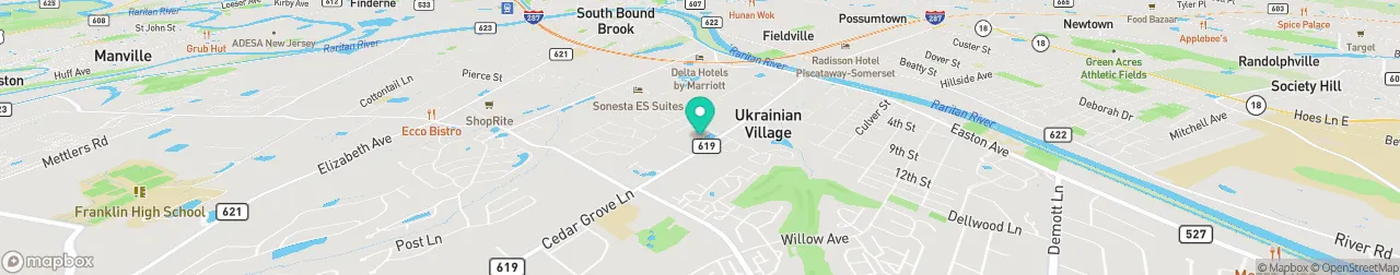 ev charging station on the map