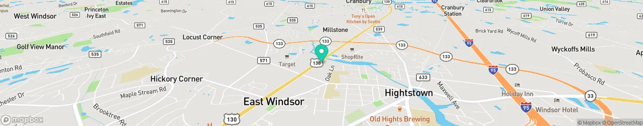 ev charging station on the map