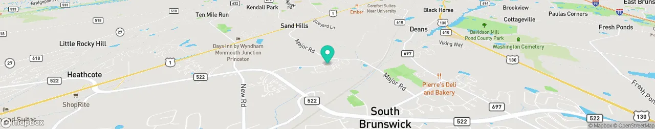 ev charging station on the map