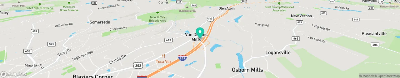 borne de recharge sur la carte