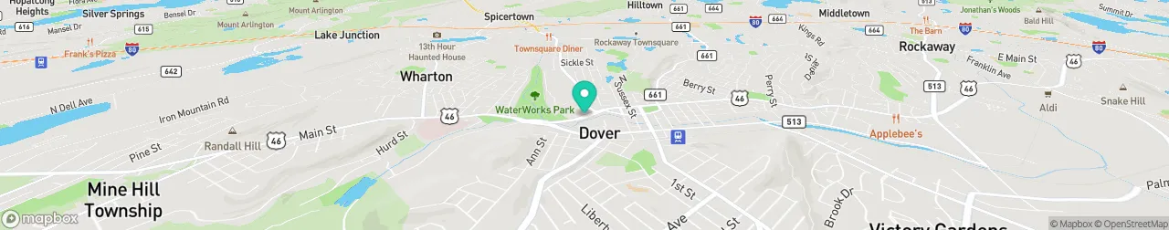 ev charging station on the map